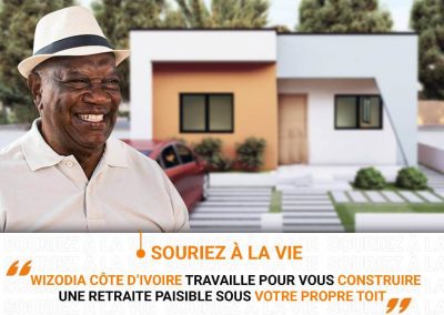 Retraité construit avec Wizodia